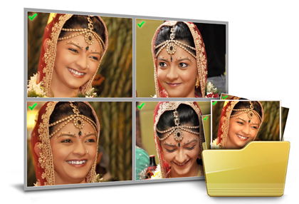 Control editing photos & saving them after correction. Save multiple photos in Edit Xpress