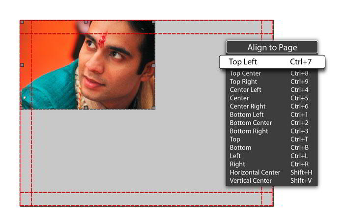 Get Page based alignment in single click of page edges and corners in Album Xpress Pro