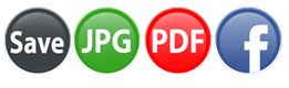 Gift Xpress allows to save & export in JPG, PDF or print directly also you can share on Facebook.